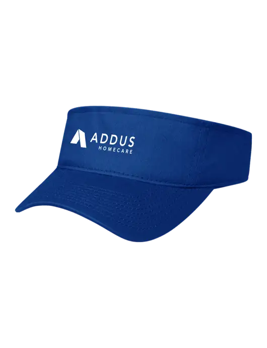 Royal Cap Visor w/Addus HomeCare Logo