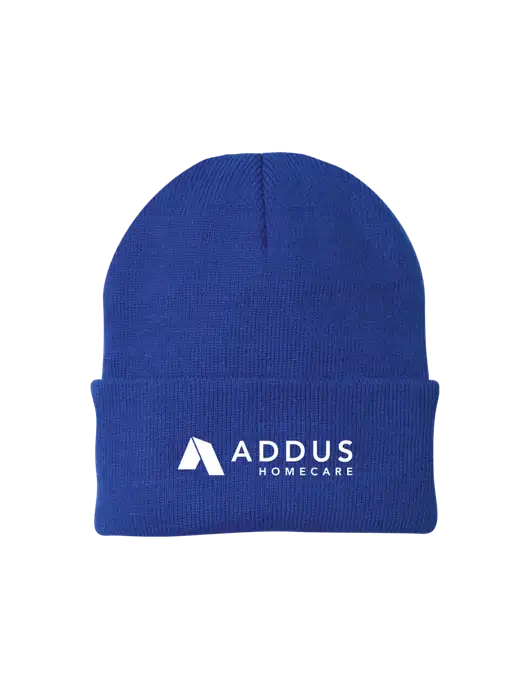 Royal Knit Cap w/Addus HomeCare Logo