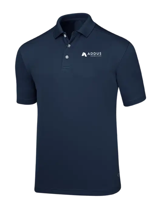Callaway Core Navy Performance Polo w/Addus HomeCare Logo