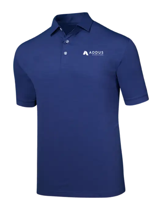Callaway Navy Fashion Tonal Polo w/Addus HomeCare Logo