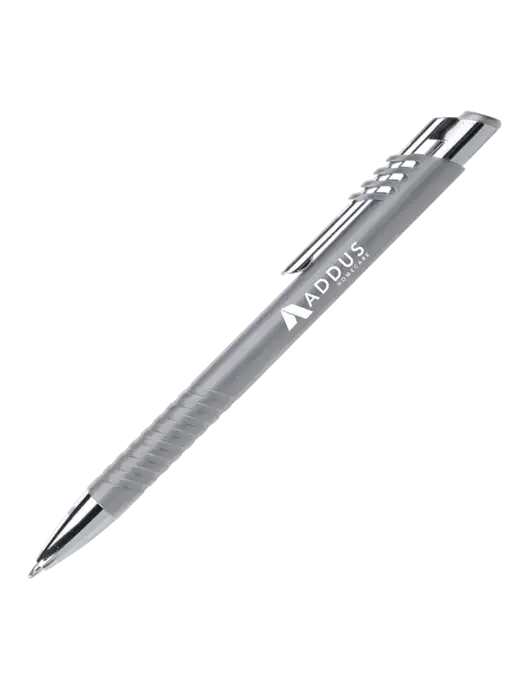 Schirhart Grey Pen - Black Ink w/Addus HomeCare Logo