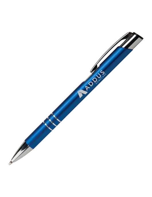 Laurent Blue Pen - Black Ink w/Addus HomeCare Logo