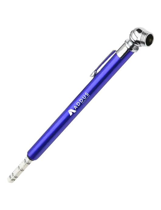 Quick View Royal Tire Gauge w/Addus HomeCare Logo