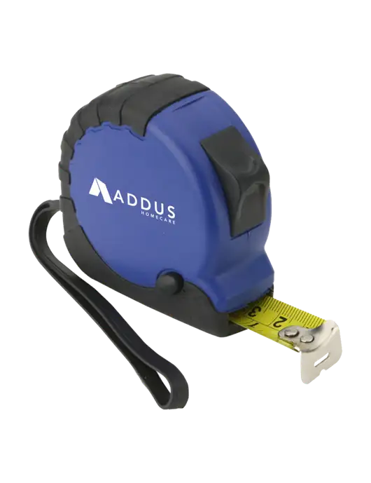 Blue Tape Measure, 16' w/Addus HomeCare Logo