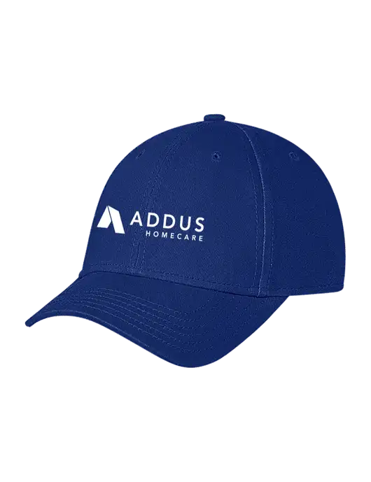 Royal Structured Soft Snap Closure Hook & Loop Cap w/Addus HomeCare Logo