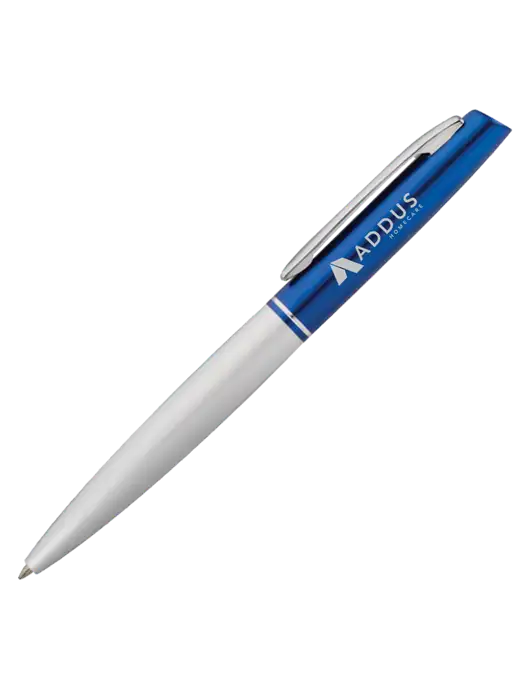 Hamlin Blue Ballpoint - Blue Ink w/Addus HomeCare Logo