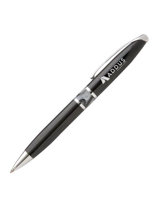 Illusion Black Pen - Black Ink w/Addus HomeCare Logo