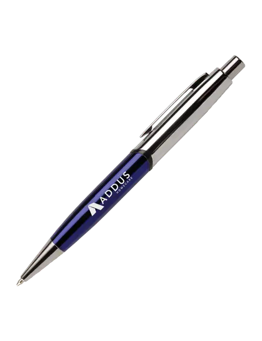 Chimera Blue Pen - Black Ink w/Addus HomeCare Logo