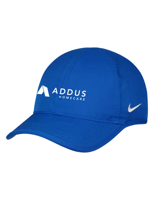 Nike Royal Featherlight Cap w/Addus HomeCare Logo