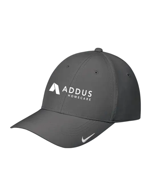 Nike Dark Grey Dri-FIT Legacy Cap w/Addus HomeCare Logo