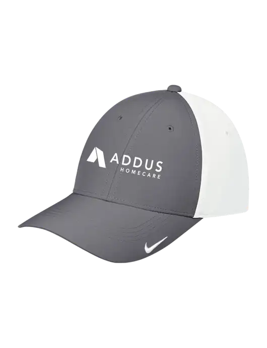 Nike Dark Grey/White Dri-FIT Legacy Cap w/Addus HomeCare Logo