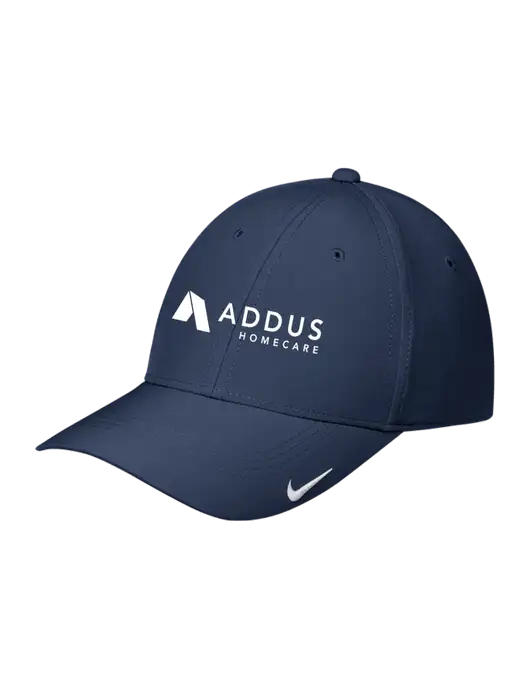 Nike Navy Dri-FIT Legacy Cap w/Addus HomeCare Logo