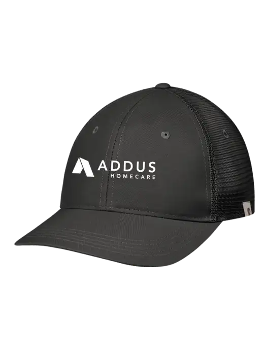 Carhartt Black Trucker Rugged Pro Series Cap w/Addus HomeCare Logo