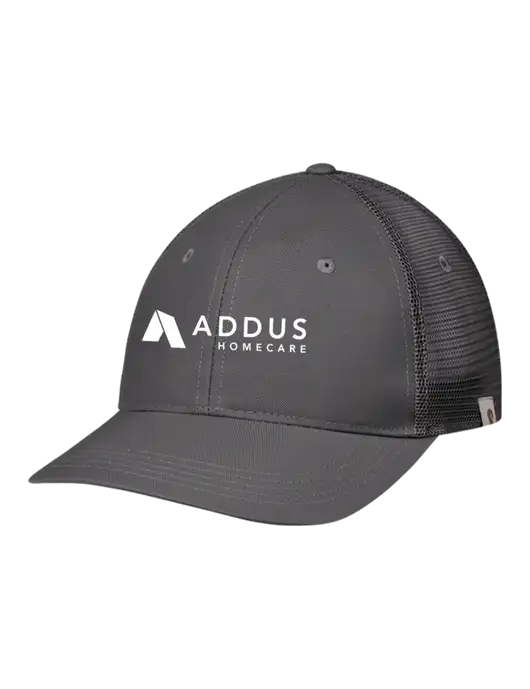 Carhartt Dark Grey Trucker Rugged Pro Series Cap w/Addus HomeCare Logo