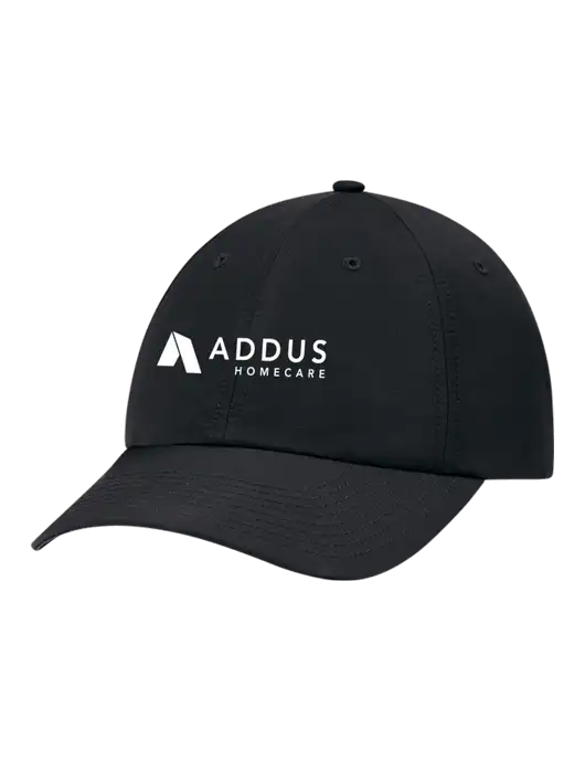 Richardson Relaxed Performance Lite Black Cap w/Addus HomeCare Logo