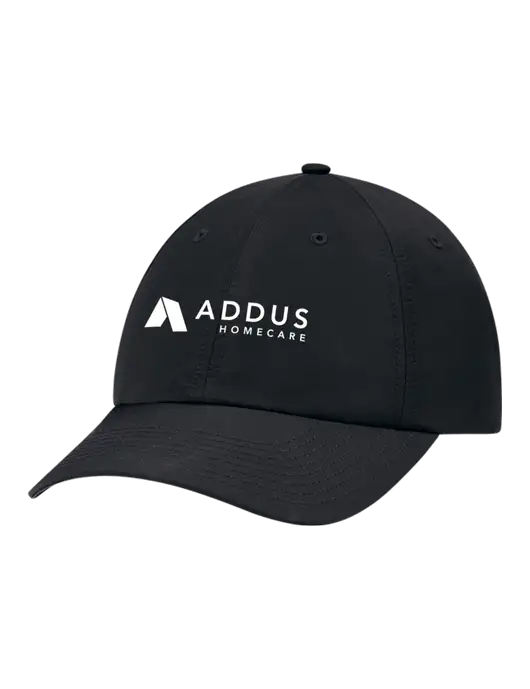 Richardson Relaxed Performance Lite Black Cap w/Addus HomeCare Logo
