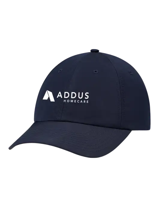 Richardson Relaxed Performance Lite Navy Cap w/Addus HomeCare Logo