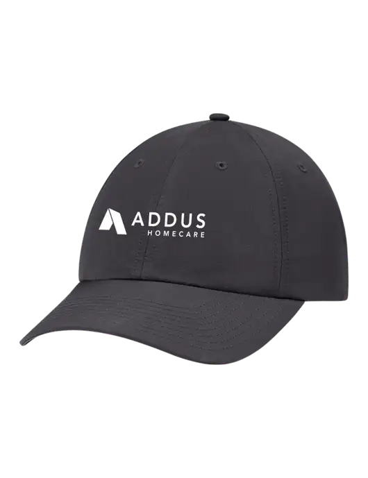 Richardson Relaxed Performance Lite Dark Grey Cap w/Addus HomeCare Logo