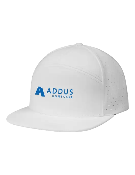 Richardson White Cannon Cap w/Addus HomeCare Logo