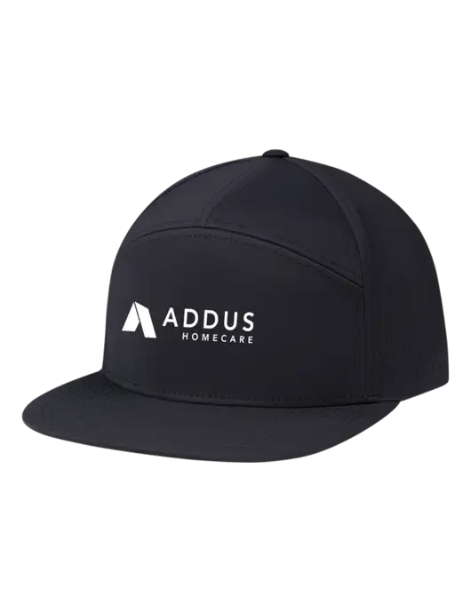 Richardson Black Cannon Cap w/Addus HomeCare Logo