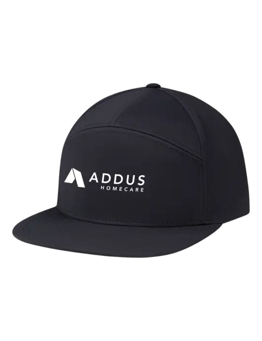 Richardson Black Cannon Cap w/Addus HomeCare Logo