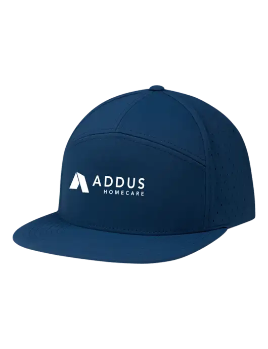 Richardson Light Navy Cannon Cap w/Addus HomeCare Logo