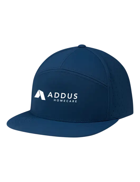 Richardson Light Navy Cannon Cap w/Addus HomeCare Logo