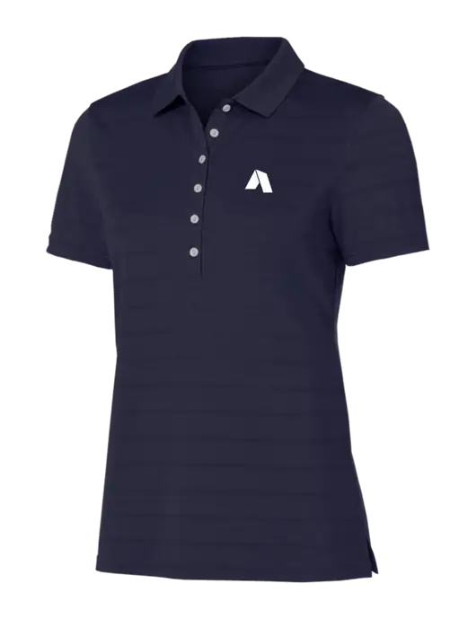 Callaway Womens Navy Ventilated Polo w/Shelter Icon Logo