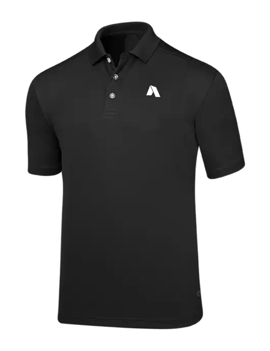 Callaway Core Black Performance Polo w/Shelter Icon Logo