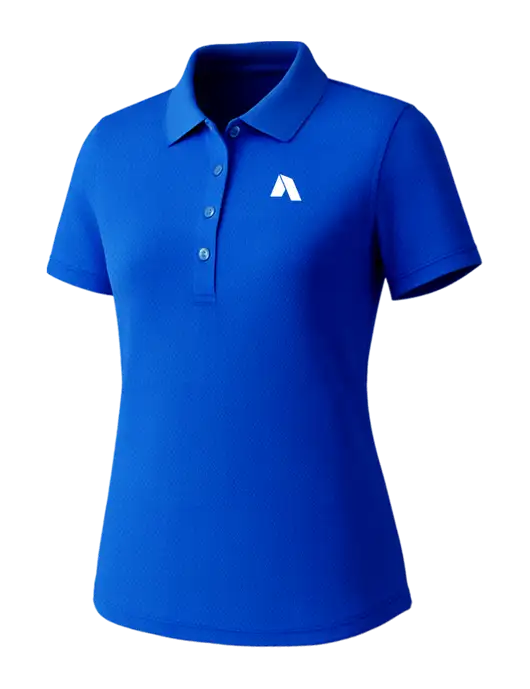 Callaway Womens Core Royal Performance Polo w/Shelter Icon Logo