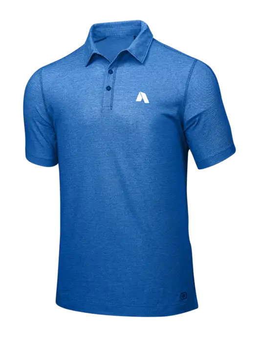 OGIO Royal Blue ONYX Polo w/Shelter Icon Logo