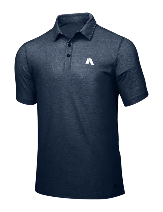 OGIO Navy ONYX Polo w/Shelter Icon Logo