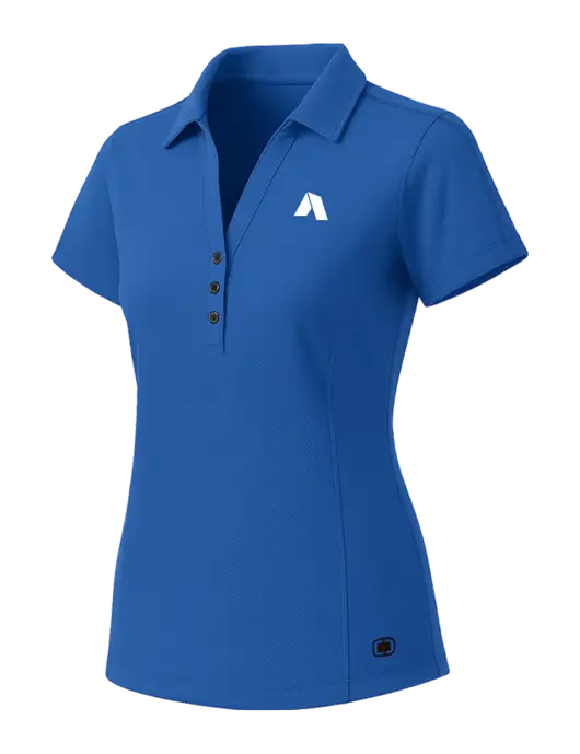 OGIO Womens Royal Blue ONYX Polo w/Shelter Icon Logo