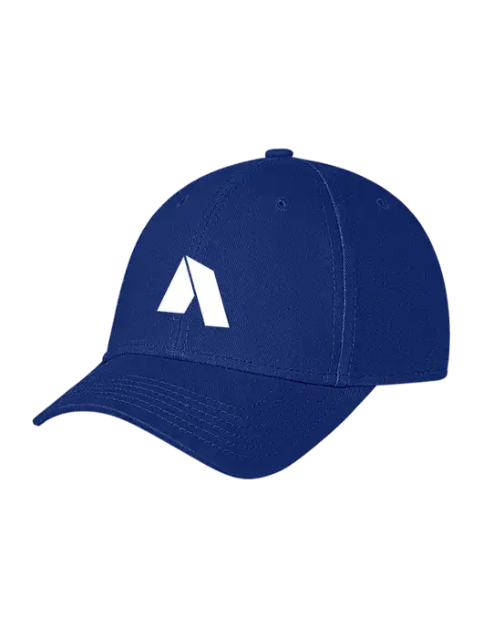 Royal Structured Soft Snap Closure Hook & Loop Cap w/Shelter Icon Logo