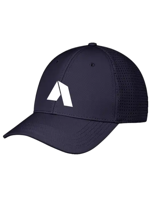 Navy Performance Stretchable Cap Hook & Loop w/Shelter Icon Logo