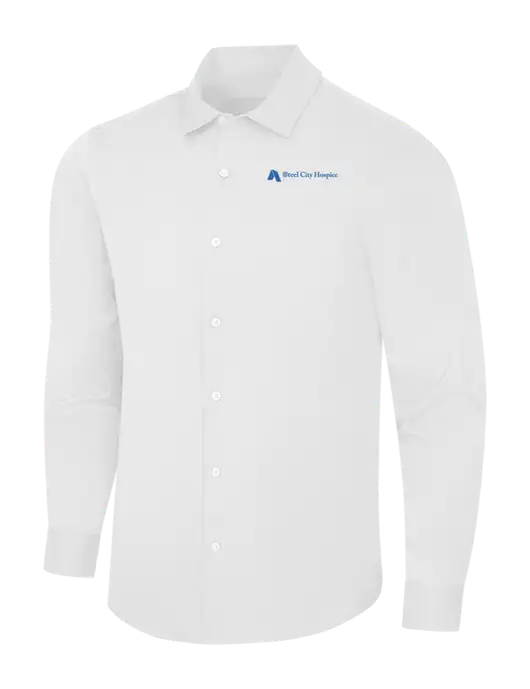 White City Stretch Shirt w/Steel City Hospice Logo